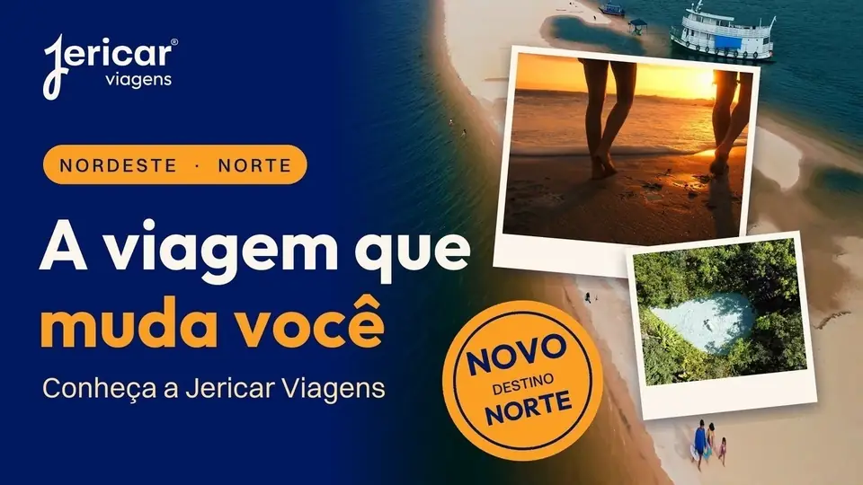 Capa do vídeo: A viagem que muda você, conheça a Jericar Viagens, do Nordeste ao Norte